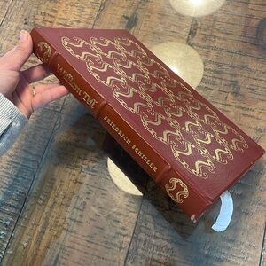 Vintage leatherbound book